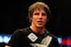 Jul 21, 2012; Calgary, AB, CANADA; Matt Riddle celebrates defeating Chris Clements (not pictured) welterweight bout of UFC 149 at the Scotiabank Saddledome. Mandatory Credit: Anne-Marie Sorvin-USA TODAY Sports