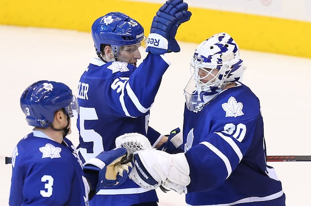 Leafs Net Sloppy Shutout Over Sens