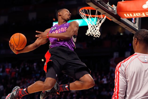 Terrence Ross' Slam Dunk Win Saves Event with Old-School Flare