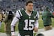 EAST RUTHERFORD, NJ - DECEMBER 23: Tim Tebow #15 of the New York Jets leaves the field after loss to San Diego Chargers at MetLife Stadium on December 23, 2012 in East Rutherford, New Jersey. (Photo by Jeff Zelevansky /Getty Images)