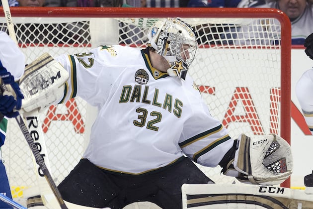 Stars Put Lehtonen on IR, Will Miss at Least 2 Games