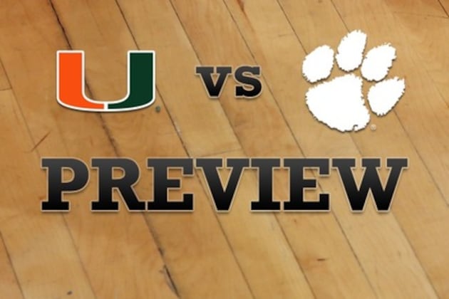 Miami vs. Clemson: Full Game Preview