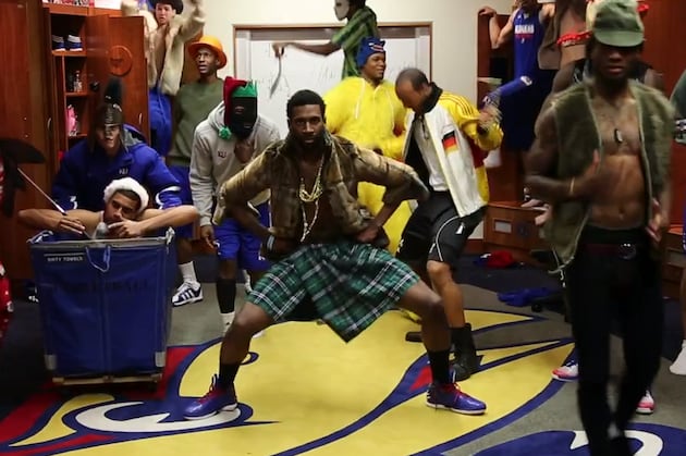 University of Kansas Men's Basketball Team Does