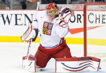 Mrazek in the World Junior Champships last year.