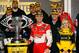 DAYTONA BEACH, FL - FEBRUARY 16: Kevin Harvick, driver of the #29 Budweiser Chevrolet, poses with his crew after winning the NASCAR Sprint Cup Series Sprint Unlimited at Daytona International Speedway on February 16, 2013 in Daytona Beach, Florida. (Photo by Chris Graythen/Getty Images)