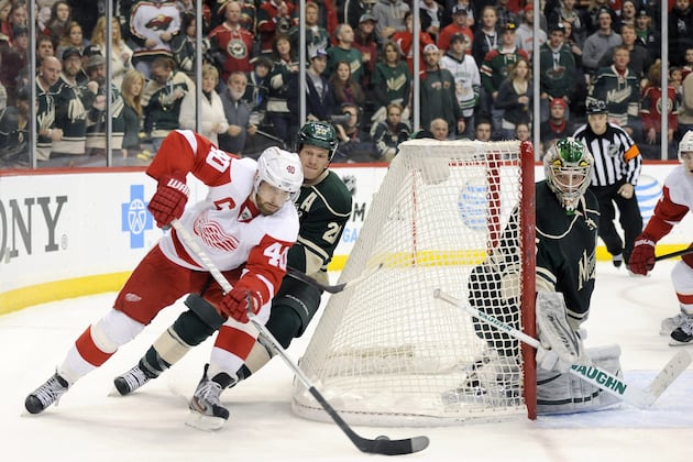 Wild Rally in Second as Wings' Slide Continues