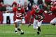 TUSCALOOSA, AL - NOVEMBER 24: Dee Milliner #28 of the Alabama Crimson Tide returns a fumble by Tre Mason #21 of the Auburn Tigers at Bryant-Denny Stadium on November 24, 2012 in Tuscaloosa, Alabama. (Photo by Kevin C. Cox/Getty Images)
