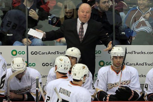 Bruce Boudreau Wants Ducks to Keep Driving Hard