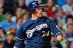 Brewers' Gamel Out for the Season 