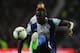 PORTO, PORTUGAL - AUGUST 25: Jackson Martinez of FC Porto in action during the Liga Zon Sagres match between FC Porto and Vitoria Guimaraes at Estadio do Dragao on August 25, 2012 in Porto, Portugal. (Photo by Valerio Pennicino/Getty Images)