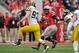 COLUMBUS, OH - NOVEMBER 24: Quarterback Braxton Miller #5 of the Ohio State Buckeyes controls the ball against the Michigan Wolverines at Ohio Stadium on November 24, 2012 in Columbus, Ohio. (Photo by Jamie Sabau/Getty Images)