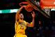 HOUSTON, TX - FEBRUARY 16: Gerald Green of the Indiana Pacers dunks the ball in the second round during the Sprite Slam Dunk Contest part of 2013 NBA All-Star Weekend at the Toyota Center on February 16, 2013 in Houston, Texas. NOTE TO USER: User expressly acknowledges and agrees that, by downloading and or using this photograph, User is consenting to the terms and conditions of the Getty Images License Agreement. (Photo by Scott Halleran/Getty Images)