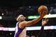 PHOENIX, AZ - DECEMBER 09: Jared Dudley #3 of the Phoenix Suns lays up a shot against the Orlando Magic during the NBA game at US Airways Center on December 9, 2012 in Phoenix, Arizona. The Magic defeated the Suns 98-90. NOTE TO USER: User expressly acknowledges and agrees that, by downloading and or using this photograph, User is consenting to the terms and conditions of the Getty Images License Agreement. (Photo by Christian Petersen/Getty Images)