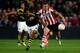 EINDHOVEN, NETHERLANDS - OCTOBER 25: Kevin Strootman of PSV and Celso Borges of AIK battle for the ball during the UEFA Europa League Group F match between PSV Eindhoven and AIK Solna at the Philips Stadion on October 25, 2012 in Eindhoven, Netherlands. (Photo by Dean Mouhtaropoulos/Getty Images)