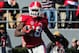 ATHENS, GA - NOVEMBER 24: Bacarri Rambo #18 of the Georgia Bulldogs runs with an interception against the Georgia Tech Yellow Jackets at Sanford Stadium on November 24, 2012 in Athens, Georgia. (Photo by Scott Cunningham/Getty Images)