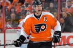 Giroux Takes 1st Big Step as Flyers' Captain