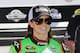 DAYTONA BEACH, FL - FEBRUARY 17: Danica Patrick, driver of the #10 GoDaddy.com Chevrolet, poses after winning the pole award for the NASCAR Sprint Cup Series Daytona 500 at Daytona International Speedway on February 17, 2013 in Daytona Beach, Florida. (Photo by Jerry Markland/Getty Images)
