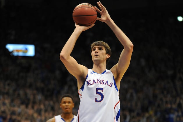 Kansas Center Jeff Withey Shares Big 12 Player of the Week Honors