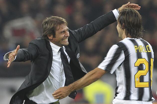 Juventus Coach Antonio Conte Wins 'Golden Bench' Award