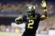 Jan 5, 2013; San Antonio, TX, USA; East running back Derrick Henry (2) runs for a touchdown against the West during U.S. Army All-American Bowl high school football game at the Alamodome. The East won 15-8. Mandatory Credit: Soobum Im-USA TODAY Sports