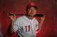 GOODYEAR, AZ - FEBRUARY 16: Shin-Soo Choo #17 of the Cincinnati Reds poses during MLB photo day on February 16, 2013 at the Goodyear Ballpark in Goodyear, Arizona. (Photo by Rich Pilling/Getty Images)