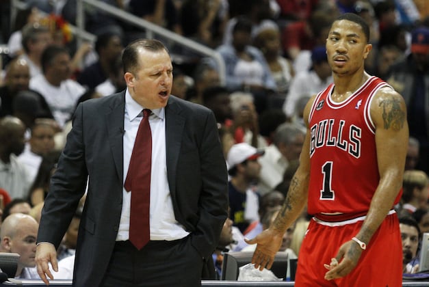 Tom Thibodeau Says It's Possible Derrick Rose Misses Season