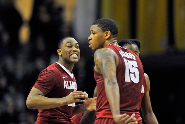 Alabama's Andrew Steele 'Doubtful' for Wednesday Game vs. Mississippi State