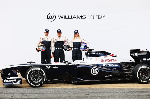 Williams Unveils New FW35 Car for 2013 Season