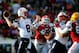 MOBILE, AL - JANUARY 26: Mike Glennon #8 of the North squad drops back to pass against the South squad during the Senior Bowl at Ladd Peebles Stadium on January 26, 2013 in Mobile, Alabama. The South won the game 21-16. (Photo by Stacy Revere/Getty Images)