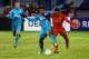 RUSSIA, ST. PETERSBURG - FEBRUARY 14: Hulk of FC Zenit St Petersburg battles for the ball with Raheem Sterling of Liverpool FC during the UEFA Europa League Round of 32 first leg between FC Zenit St Petersburg and Liverpool FC at the Petrovski stadium on February 14, 2013 in St. Petersburg, Russia. (Photo by Oleg Nikishin/Getty Images)
