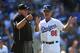 Dodgers manager Don Mattingly and MLB umpire Tony Randazzo discuss a play that will be called differently in 2013.