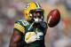 GREEN BAY, WI - SEPTEMBER 30: Wide receiver Greg Jennings #85 of the Green Bay Packers looks on prior to the start of the game against the New Orleans Saints at Lambeau Field on September 30, 2012 in Green Bay, Wisconsin. (Photo by Jeff Gross/Getty Images)