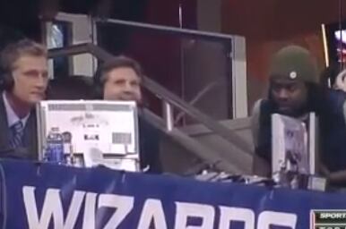 VIDEO: Raptors' Rudy Gay and Rapper Wale Exchange Words