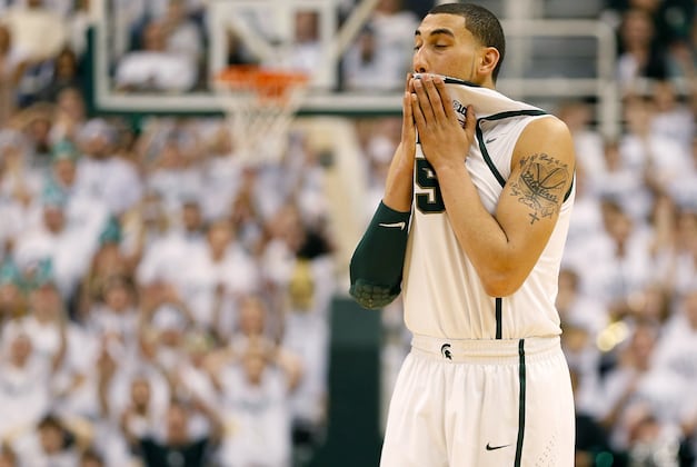 Mistakes Make Difference for Spartans in Loss to Hoosiers