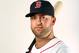 FORT MYERS, FL - FEBRUARY 17: Mike Napoli #12 of the Boston Red Sox poses for a portrait on February 17, 2013 at JetBlue Park at Fenway South in Fort Myers, Florida. (Photo by Elsa/Getty Images)