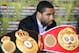 WASHINGTON, DC - MARCH 15: Lamont Peterson listens during a press conference for the upcoming fight between Lamont Peterson and Amir Khan at the W Hotel on March 15, 2012 in Washington, DC. (Photo by Ned Dishman/Getty Images)