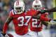 October 21, 2012; Foxboro, MA USA; New England Patriots cornerback Alfonzo Dennard (37) has his jersey tugged after making an interception during the second quarter against the New York Jets at Gillette Stadium. Mandatory Credit: Bob DeChiara-USA TODAY Sports