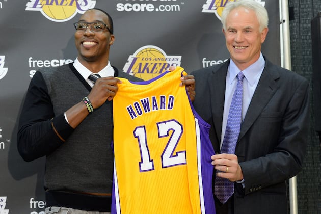 Lakers GM Kupchak Says Howard Is 'Our Future'