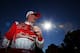 DAYTONA BEACH, FL - FEBRUARY 17: Kevin Harvick, driver of the #29 Budweiser Chevrolet, walks on the grid after qualifying for the NASCAR Sprint Cup Series Daytona 500 at Daytona International Speedway on February 17, 2013 in Daytona Beach, Florida. (Photo by Jonathan Ferrey/Getty Images)