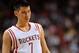 Feb 6 2013; Miami, FL, USA; Houston Rockets point guard Jeremy Lin (7) during a game against the Houston Rockets during the second half at American Airlines Arena. Mandatory Credit: Steve Mitchell-USA TODAY Sports