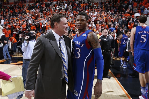 Nadiir Tharpe's Runner in Final Seconds of Double OT Lifts Kansas to Win