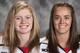 Goaltender Julie Friend and leading scorer Molli Mott will be counted on to provide a heroic upset. (Photos by Lifetouch, Images courtesy of St. Cloud State athletics)