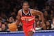 NEW YORK, NY - NOVEMBER 30: Jordan Crawford #15 of the Washington Wizards dribbles the ball against the New York Knicks at Madison Square Garden on November 30, 2012 in New York City. NOTE TO USER: User expressly acknowledges and agrees that, by downloading and/or using this photograph, user is consenting to the terms and conditions of the Getty Images License Agreement. The Knicks defeated the Wizards 108-87. (Photo by Bruce Bennett/Getty Images)
