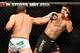 MONTREAL- MAY 8: Mauricio 'Shogun' Rua (L) punches Lyoto Machida in their light heavyweight bout at UFC 113 at Bell Centre on May 8, 2010 in Montreal, Quebec, Canada. (Photo by Richard Wolowicz/Getty Images)