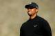 MARANA, AZ - FEBRUARY 21: Tiger Woods looks on from the tee box on the second hole during the first round of the World Golf Championships - Accenture Match Play at the Golf Club at Dove Mountain on February 21, 2013 in Marana, Arizona. Round one play was suspended on February 20 due to inclimate weather and is scheduled to be continued today. (Photo by Darren Carroll/Getty Images)