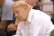 May 31, 2011; El Segundo, CA, USA; Los Angeles Lakers owner Jerry Buss listens at press conference to announce Mike Brown (not pictured) as head coach at the Lakers practice facility. Mandatory Credit: Kirby Lee/Image of Sport-USA TODAY Sports