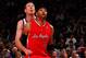 Apr. 25, 2012; New York, NY, USA; New York Knicks small forward Steve Novak (16) and Los Angeles Clippers power forward Kenyon Martin (2) wait for the rebound during the second half at Madison Square Garden. Knicks won 99-93. Mandatory Credit: Debby Wong-USA TODAY Sports