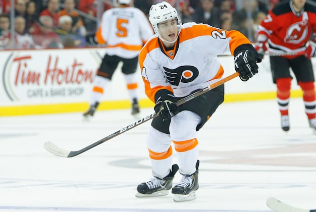Flyers' Read (Torn Rib Cage) out Six Weeks