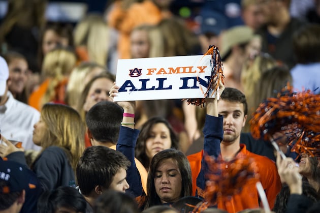 Auburn Announces Season-Ticket Prices Will Stay the Same in 2013