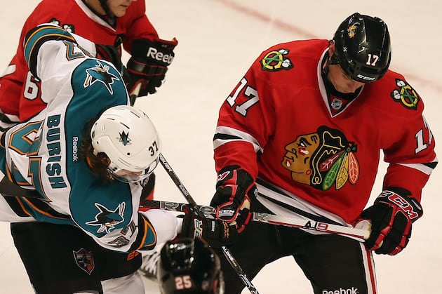 Sharks at Blackhawks